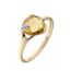 bague or et citrine bague or et citrine