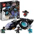 LEGO Marvel 76211 Le Sunbird de Shuri, Vaisseau Jouet, Black Panther Figurines, Super-Héros-0