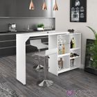 Vicco VEGA blanc wet bar table debout table bistro table cuisine