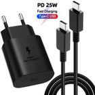 Chargeur - ABURNUDREY - 25W - USB Type C - Charge Rapide - Câble 1m Inclus
