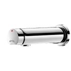 Robinet temporisé TEMPOSOFT 2 mural DELABIE pour lavabo - Gris - Monotrou - Economie d'eau - Chromé