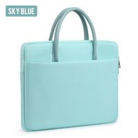Bleu ciel - 15,6 pouces 41x33x2cm - Sacs à main pour ordinateur portable, Pochette Style mallette à la mode p
