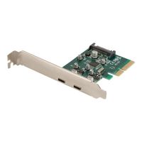 DIGITUS DS-30223 - Adaptateur USB - PCIe x2 - USB-C 3.1 x 2