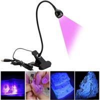 Mini Lampe UV Sèche-Ongles Gel à ultraviolets Led  Ongles Clip USB pour Nail Art, pour bricolage, pour argent liquide