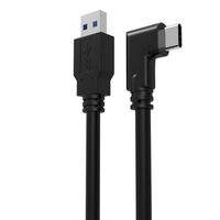 Câble de données coudé USB 3.2 Gen1 Type-C 5M pour Oculus Quest2 VR