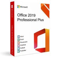Microsoft Office 2019 Professionnel Plus 32/64 bit Clé d'activation Originale - 1 PC Email - Rapide - Version téléchargeable