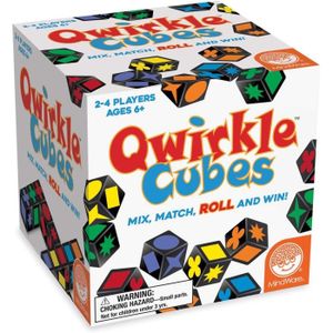 JEU SOCIÉTÉ - PLATEAU Jeu Qwirkle Cubes - Version Multilngue (Français I