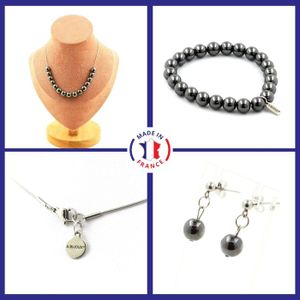 Ensemble Bijoux Cœur Argent 925 – Collier, Bracelet, Bague & Boucles D’Oreilles Zircon, Cadeau Femme