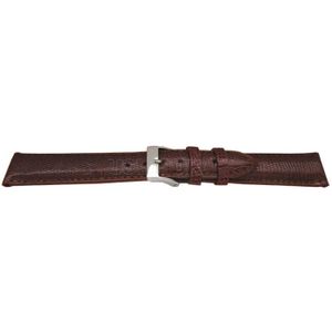 Bracelet Montre Cuir Marron 15 Mm - Occasion - Compatible Montres Génériques