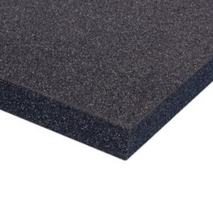 anthracite//noir Dibapur mousse insonorisante lisses x 1 200 x 100 x 5 cm-couleur mousse et mousse /à picots