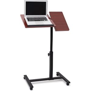 Spetebo Table pour Ordinateur Portable à Hauteur réglable de 75-87 cm 