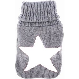Bouillotte de protection en tricot résistant au froid pour lhiver et les explosions Gris 2000 ml Bouillotte de protection en tricot résistant au froid pour lhiver et les explosions Gris 2000 ml