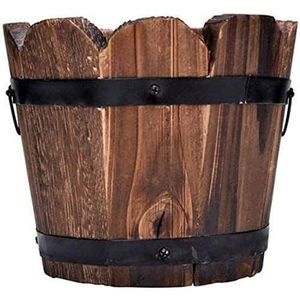 demi tonneau bois cdiscount