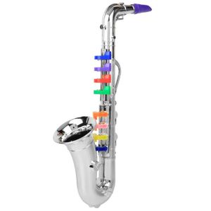 SAXOPHONE Dioche saxophone en plastique Plastique Enfants Saxophone Jouet Mini Saxophone Sax Enfants Instrument de Musique Jouet Cadeau