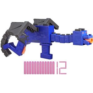 PISTOLET BILLE MOUSSE Blaster Nerf Minecraft Ender Dragon avec 12 fléche