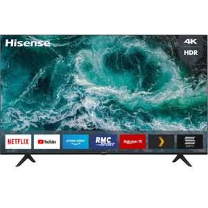 Téléviseur LED Téléviseur 4K HDR - HISENSE - 65A7100F - 164 cm - Smart TV - Alexa intégrée - Bluetooth - Ecran sans bord - Noir
