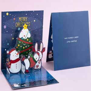 Papiers et formes Kit carte de Noël pour 4 cartes avec enveloppes • décorations de cartes 