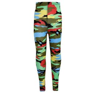 Legging Bebe Sport Femme Grande Taille 2XL - Imprimé Multicolore - Poly/Spandex - Neuf Avec étiquettes