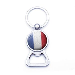 Porte-Cl/és Rond Plastique Blason Haute Normandie Drapeau Symbole France