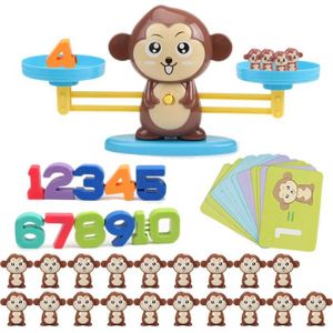 Monkey Toy Balance Cool Math Table Game Fun Cadeau éducatif pour les filles  garçons Nouveau