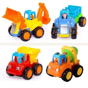 TRACTEUR - CHANTIER Ensemble de jouets de véhicule de construction (pa