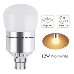 AMPOULE - LED Ywei U 12W Ampoule capteur de lumière en aluminium