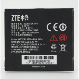 Batterie téléphone ZTE Batterie d'origine LI3712T42P3H475248 pour ATL