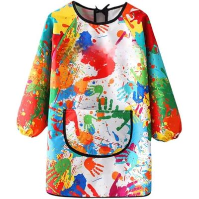 Tablier de Peinture Enfant 2 pcs Imperméable Manches Longues Jaune Bleu 3 Poches pour Peinture Cuisine Maison École 3-7 Ans - Beaux-Arts et Loisirs créatifs Tablier de Peinture Enfant 2 pcs Imperméable Manches Longues Jaune Bleu 3 Poches pour Peinture Cuisine Maison École 3-7 Ans - Beaux-Arts et Loisirs créatifs