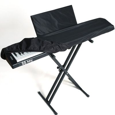 Housse Anti-Poussière Pour Clavier Numérique 88 Touches - Protection Piano Électronique 134x29x19 Cm Noire