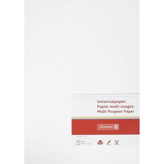 Papel Universal Mate Baier Schneider A4, 80 G/m², Amarillo - Paquete De 50 Hojas, Para Impresora Y Fotocopiadora