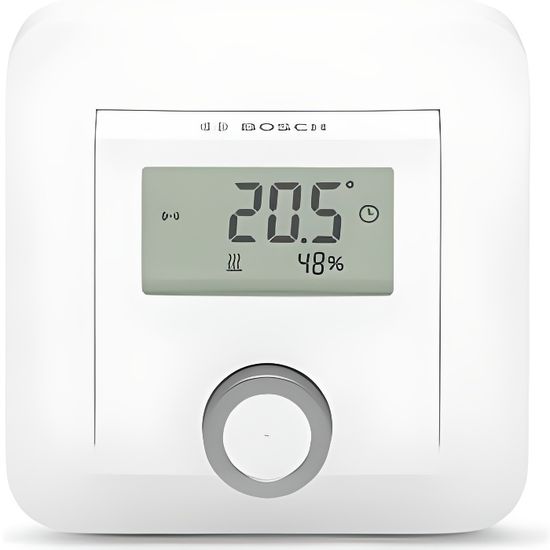 BOSCH Thermostat d'ambiance Blanc (avec piles) - Cdiscount Bricolage