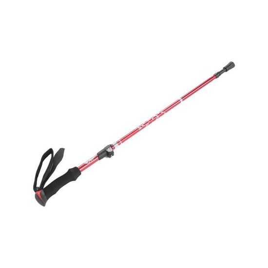 Bâton De Marche Télescopique Pliable - Alliage D'Aluminium Léger - Longueur Réglable 53-110cm - Antidérapant