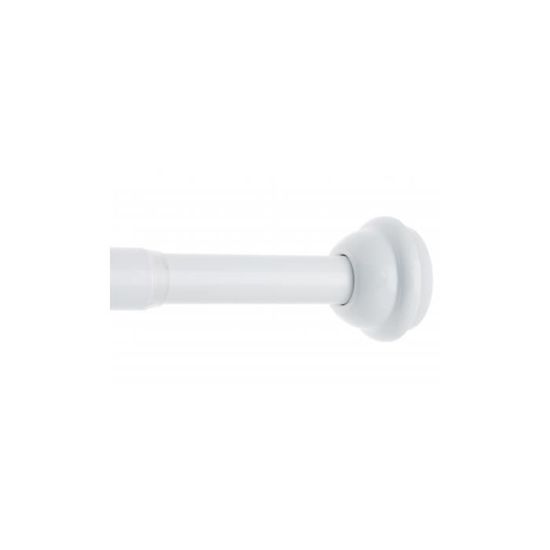 Tringle A Pressions Extensible Entre Murs Sans Support Blanc 120 A 210cm Achat Vente Tringle A Rideau Cdiscount