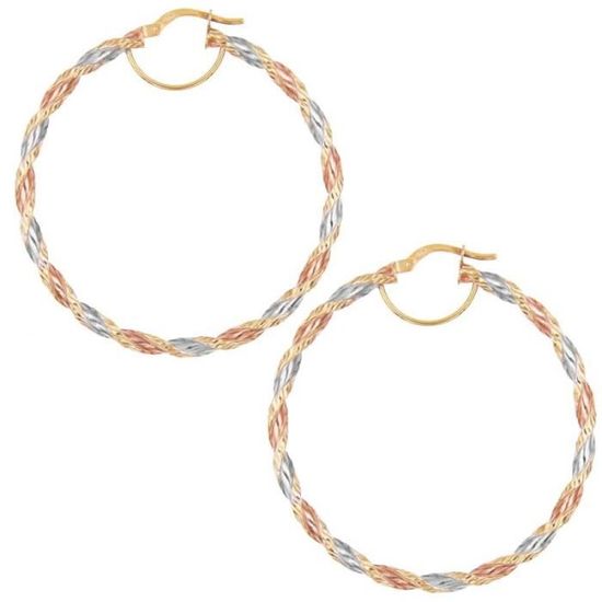 Boucles D'oreilles Créoles 
