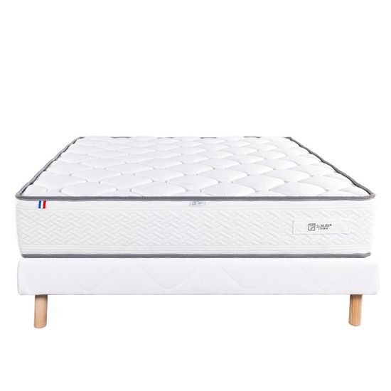 LUXURY LITERIE Ensemble matelas + sommier IRIS 140 x 190 cm — free download