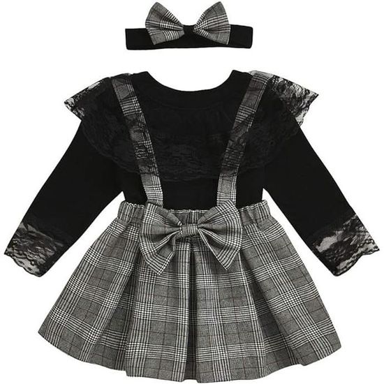 Chemise De Pyjama à Carreaux Rouge Avec Volants