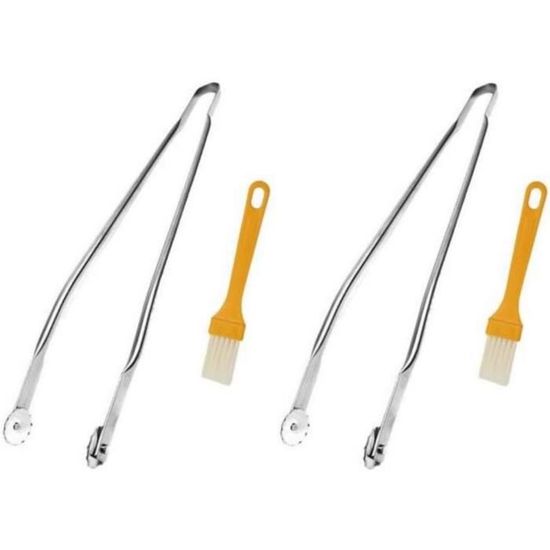 HOHOVYVY Pince à Barbecue Rotative - Accessoire De Barbecue