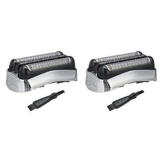 2 Têtes De Rasoir De Remplacement Série 21B - Compatible Série 3/5557, Marque Sodial