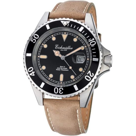 Cadran De Montre Plongée FE 140-1 – Noir Galbé – Diamètre 29.60 Mm – Neuf Sans étiquette