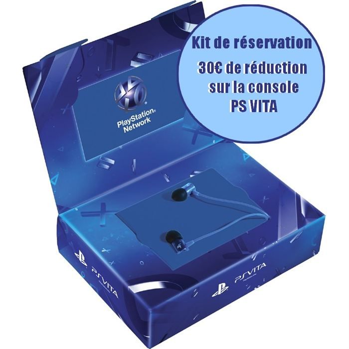 PACK DE RÉSERVATION PS VITA AVEC ÉCOUTEURS