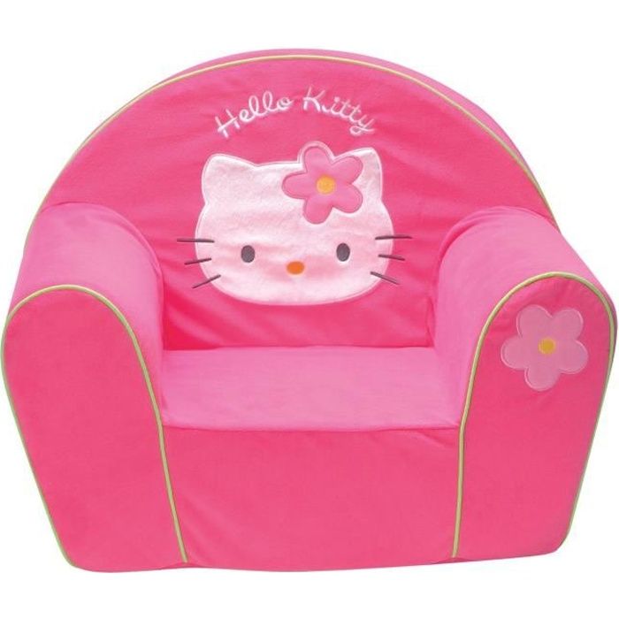 Fun House Hello Kitty Fauteuil Club En Mousse Pour Enfant Cdiscount Jeux Jouets