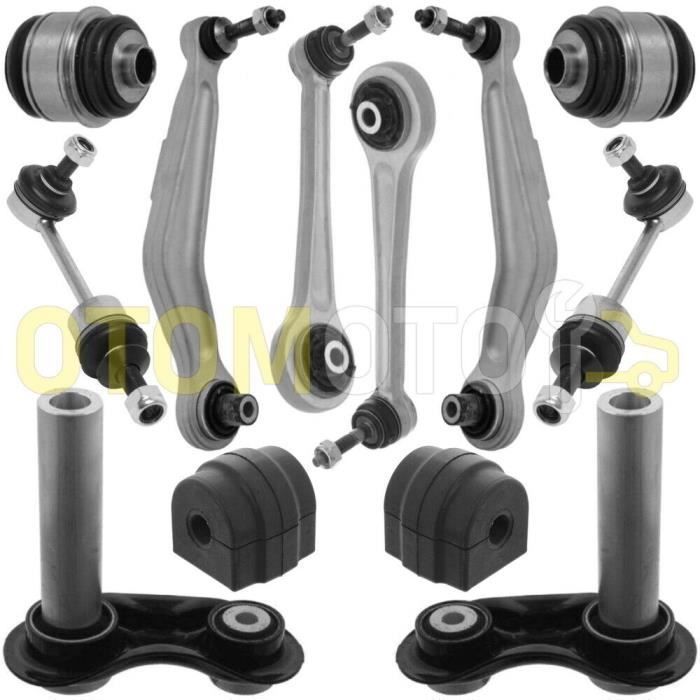Kit bras de suspension arrière compatible BMW 5 E60 E61 composé de 12 pièces