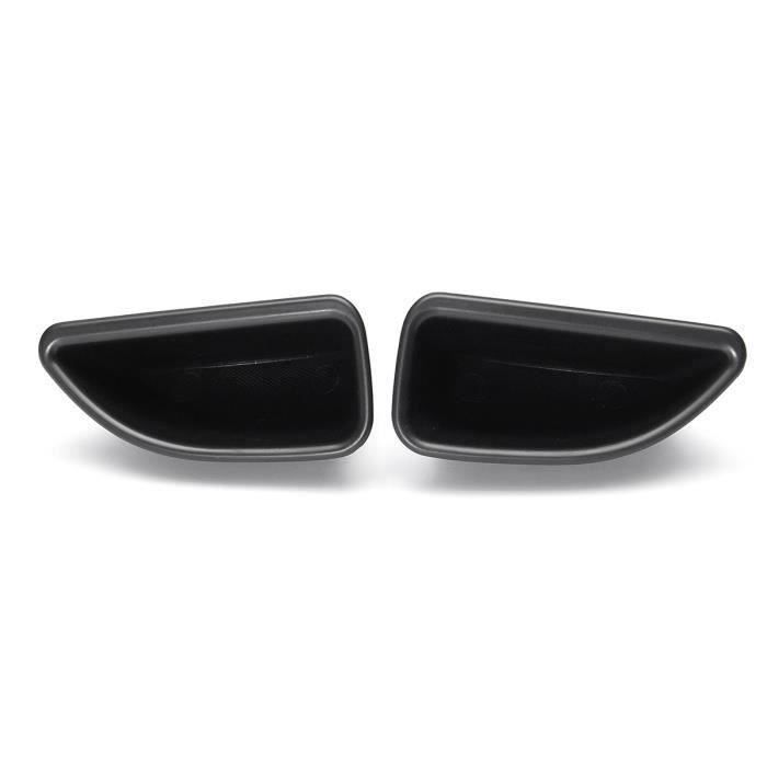2 x Boîte Rangement Porte Intérieur Poignée Porte Latérale Pour Renault Captur Samsung Qm3 Noir My08448