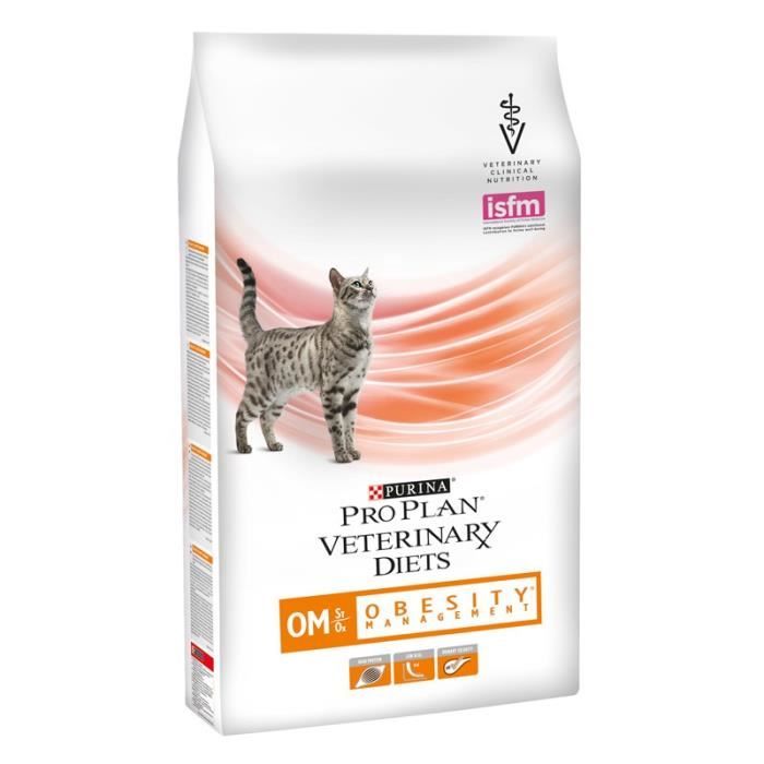 Purina Proplan Veterinary Diets Chat OM Obesity Management Croquettes 1,5kg