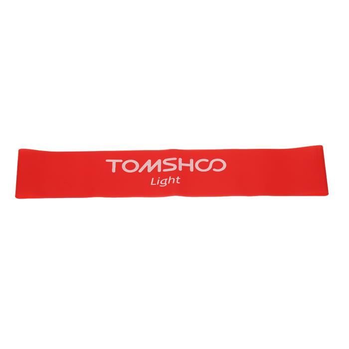 TOMSHOO Bande de résistance Pour l'exercice vos bras, vos épaules, vos cuisses, vos fesses et plus encore