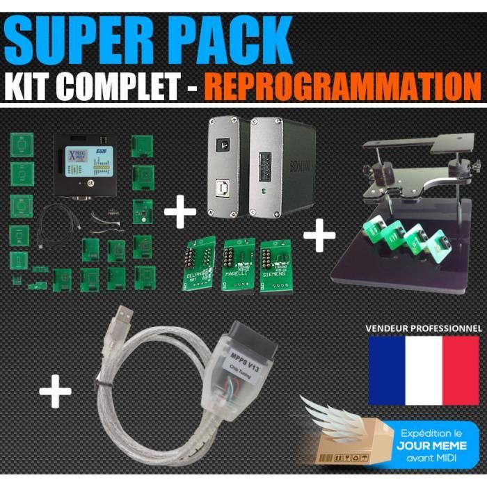 PACK REPROGRAMMATION - XPROG - MPPS - BDM 100 - BDM FRAME