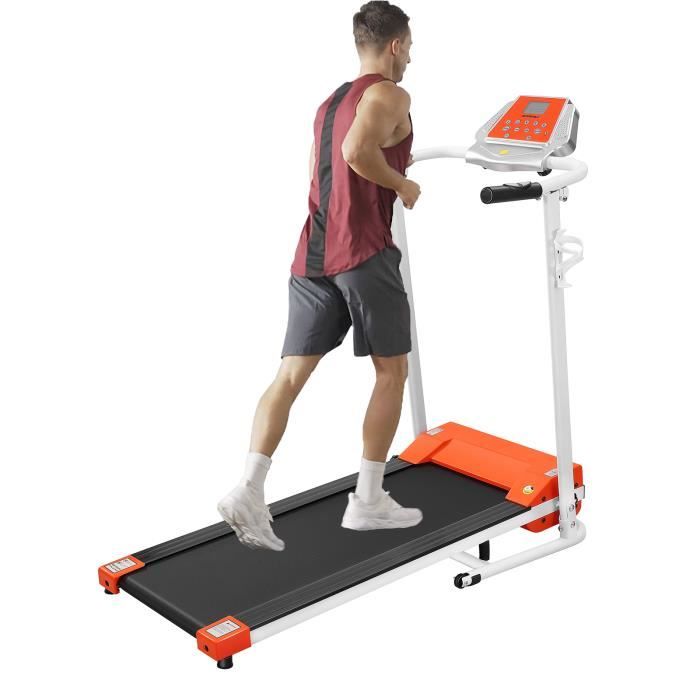 tapis de course maison - 12 programmes - pliable - 1-10 km-h