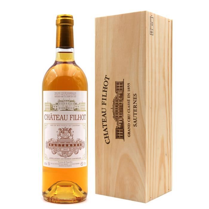 Château Filhot 2003 Blanc 75cl AOC Sauternes
