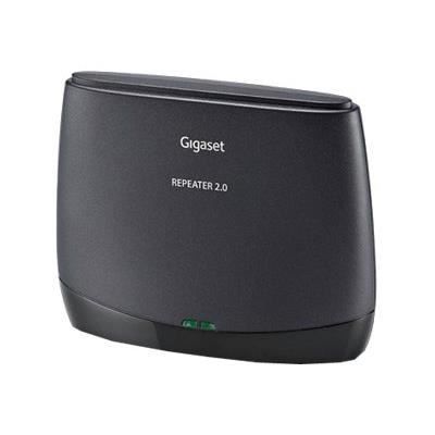 Gigaset Repeater 2.0 pour Téléphones DECT Noir