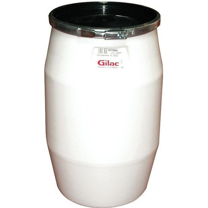 Fut de macération + fermeture - 50 L - blanc